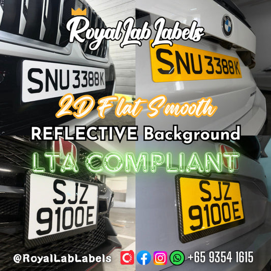 2D Acrylic (Euro) Reflective