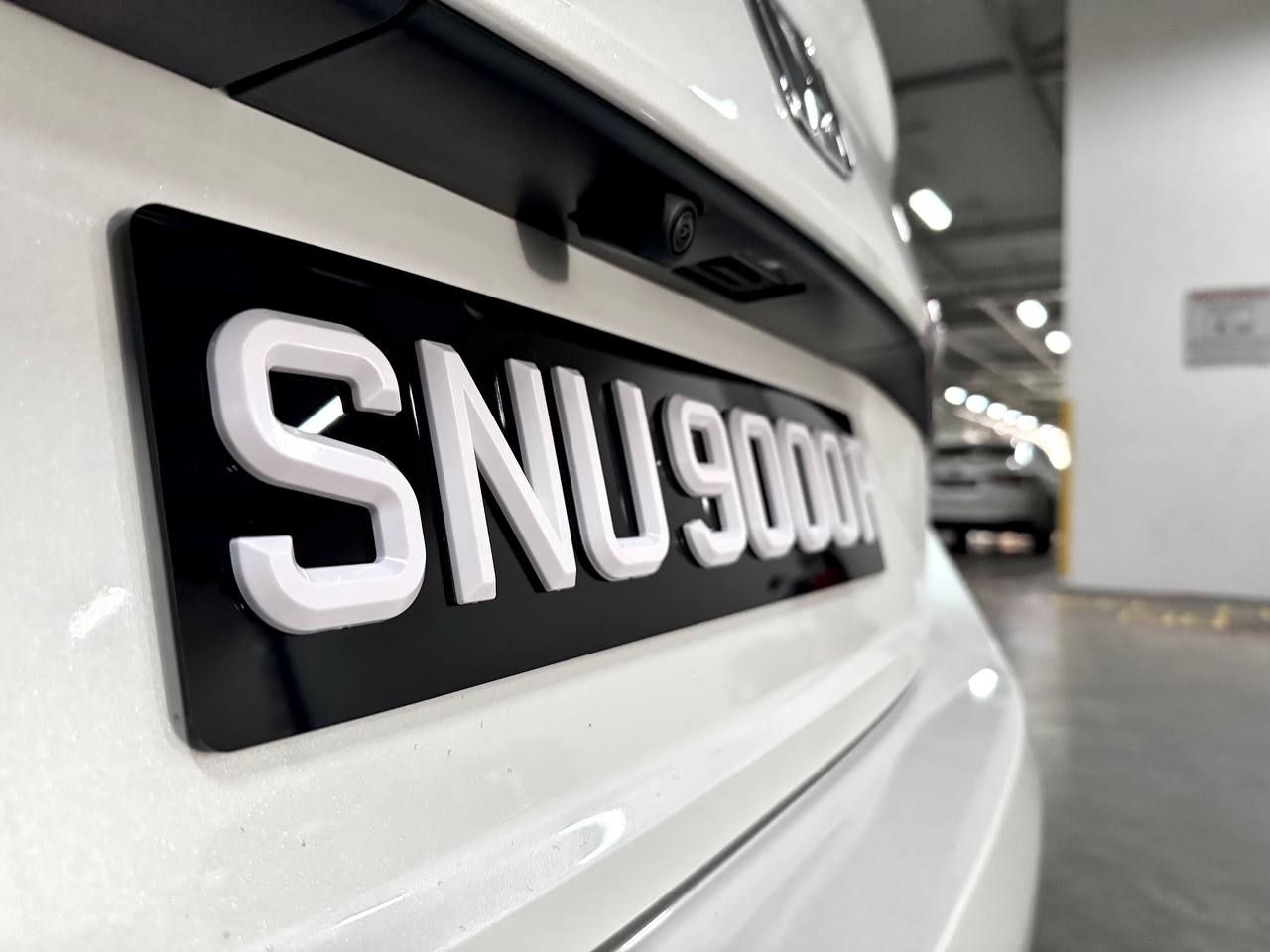 3D Popout [SNOW WHITE] Carplate