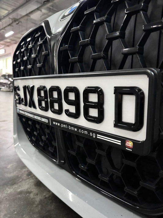 3D Popout [EURO] GLOSSY Carplate